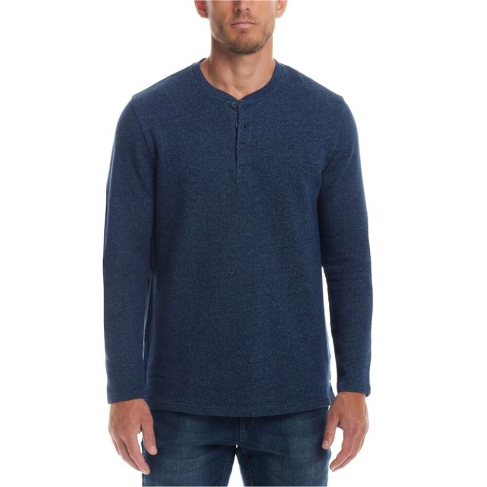 Weatherproof Mens Terry Henley Shirt, NWT